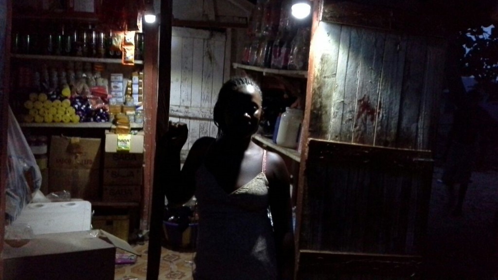 Kadiatu, the Ngepay kiosk manager